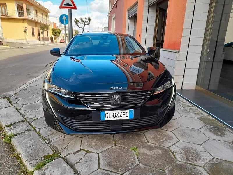 Usata Peugeot 508 130 CV (95 kW) 2022 Nero Berlina