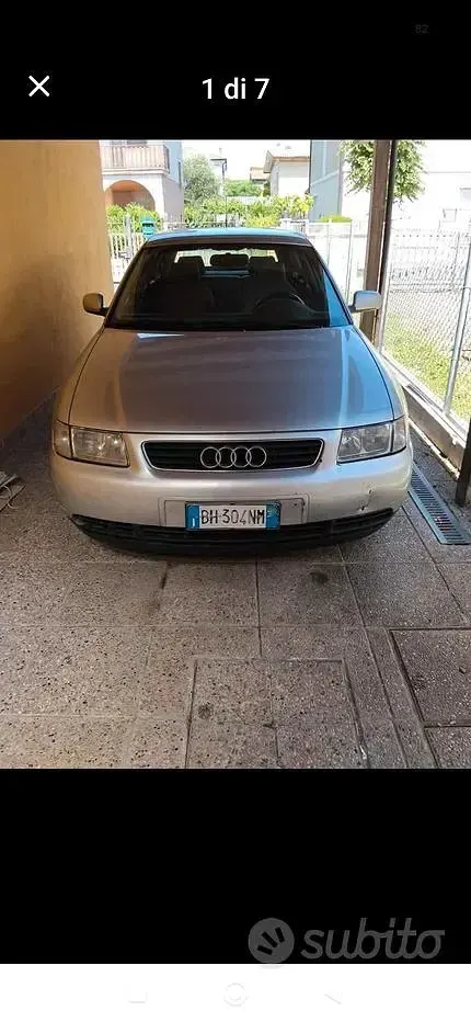 Usata Audi A3 110 CV (80 kW) 2000 Grigio Utilitaria