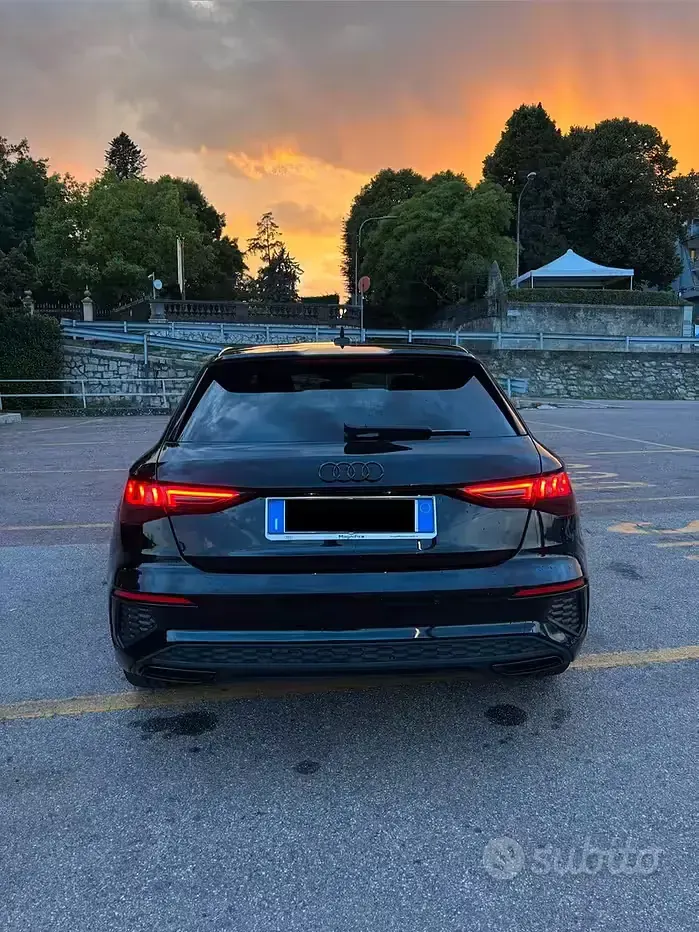 Usata Audi A3 S-Line 116 CV (85 kW) 2021 Nero Berlina