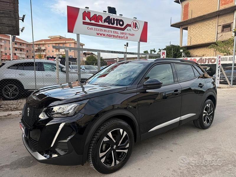 Nero Usata 2022 Peugeot 2008 Allure SUV | 18.500 € (Buon prezzo) - Immagine 1/4