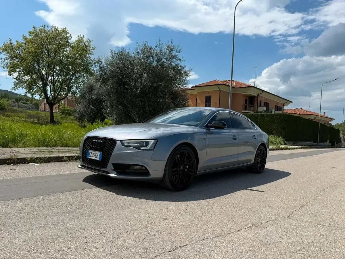 Usata Audi A5 S-Line 190 CV (139 kW) 2015 Grigio Coupé