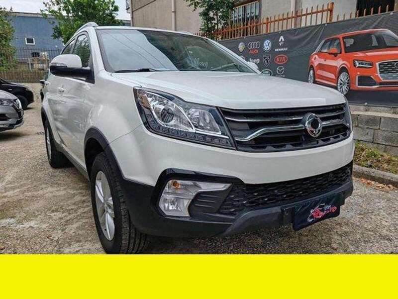 Usata Ssangyong (KGM) Korando Limited 150 CV (110 kW) 2018 Bianco perlato SUV