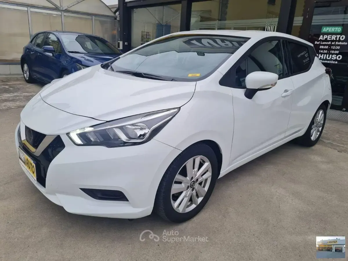 Usata Nissan Micra Style Edition 102 CV (75 kW) 2020 Bianco Utilitaria