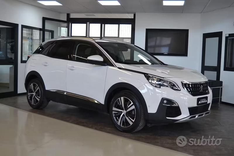 Usata Peugeot 3008 Allure 120 CV (88 kW) 2017 Bianco SUV