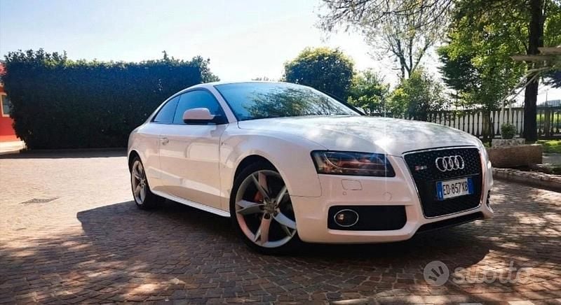 Usata Audi A5 2010 Bianco Coupé