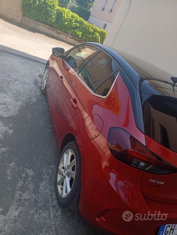 Usata Opel Corsa 2022 Rosso Berlina