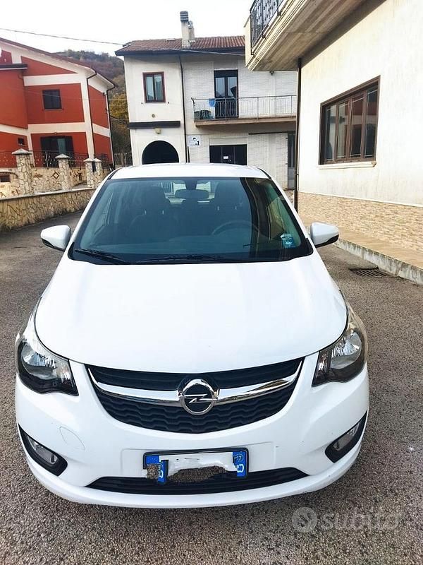 Usata Opel Karl 75 CV (55 kW) 2017 Bianco Utilitaria