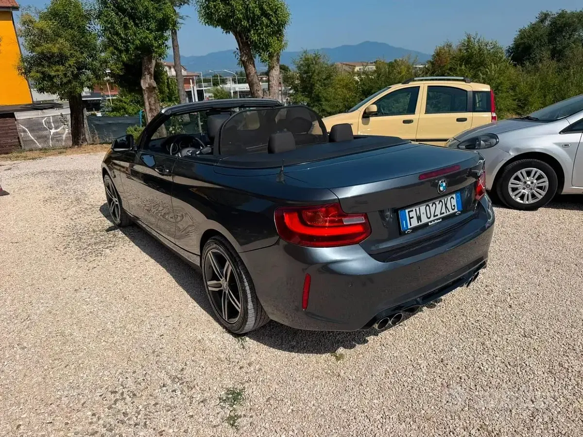 Usata BMW 218 Advantage 150 CV (110 kW) 2016 Grigio Cabrio