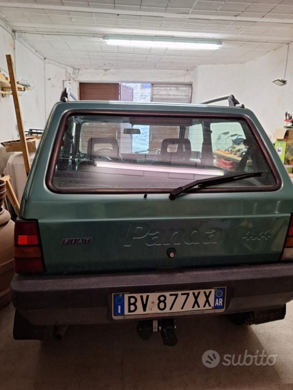 Usata Fiat Panda 4x4 50 CV (36 kW) 2002 Verde Utilitaria