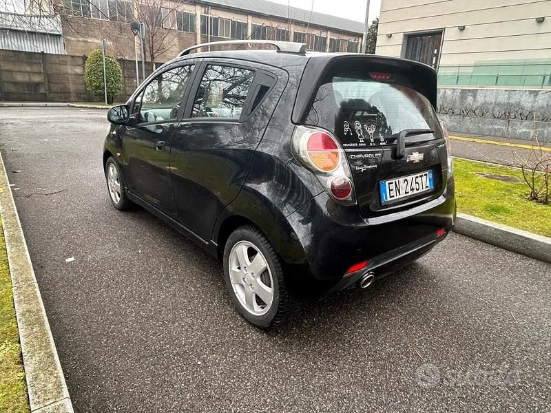Usata Chevrolet Spark SE 68 CV (50 kW) 2012 Nero Utilitaria