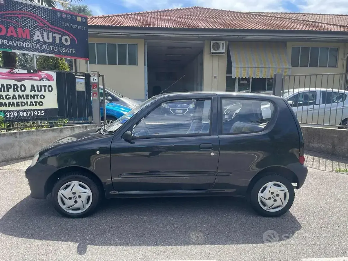 Usata Fiat Seicento Active 54 CV (39 kW) 2004 Nero Utilitaria
