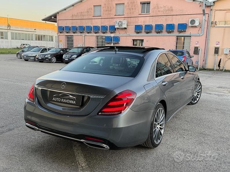 Usata Mercedes S350 Premium Plus 286 CV (210 kW) 2018 Grigio Berlina