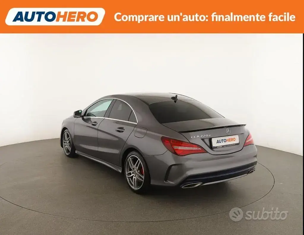 Usata Mercedes CLA220 Premium 177 CV (130 kW) 2018 Grigio Coupé