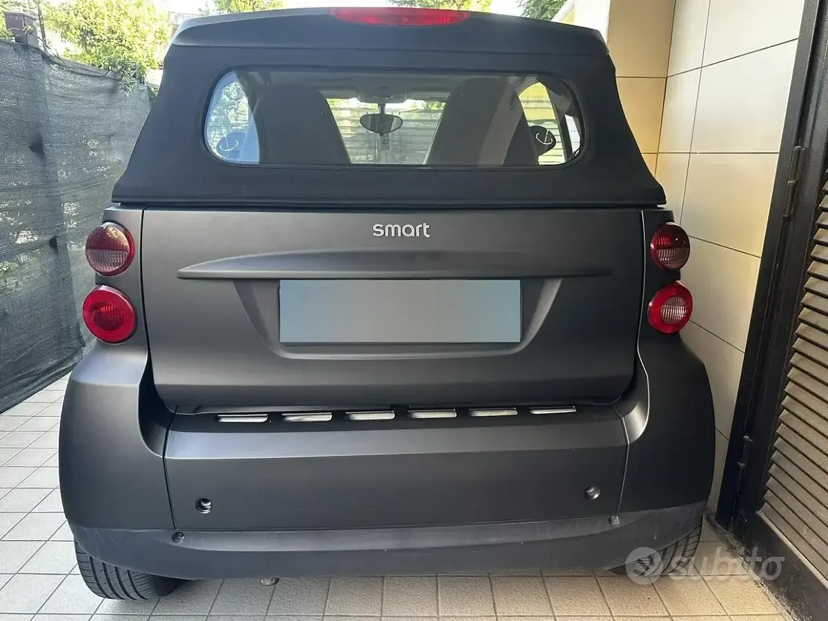 Usata Smart ForTwo Cabrio Passion 84 CV (61 kW) 2008 Grigio Cabrio