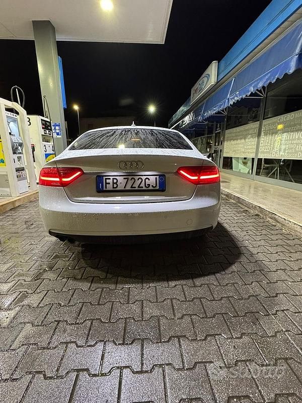 Usata Audi A5 177 CV (130 kW) 2013 Bianco Coupé