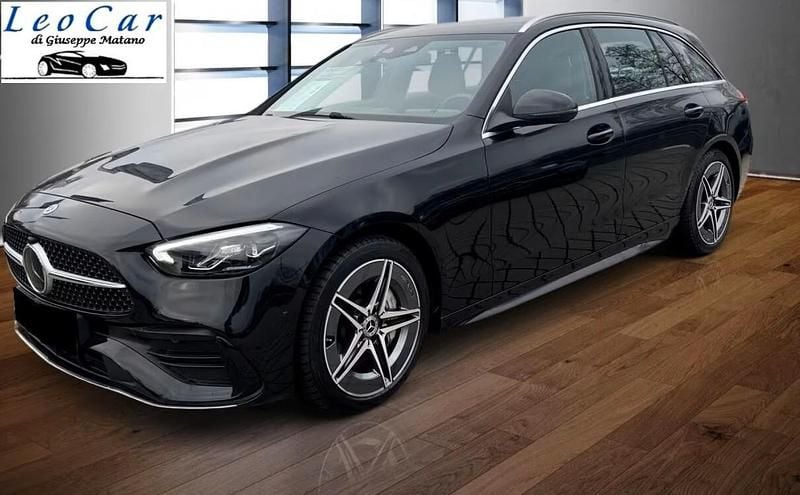 Usata Mercedes C220 AMG line 197 CV (144 kW) 2024 Nero Station wagon