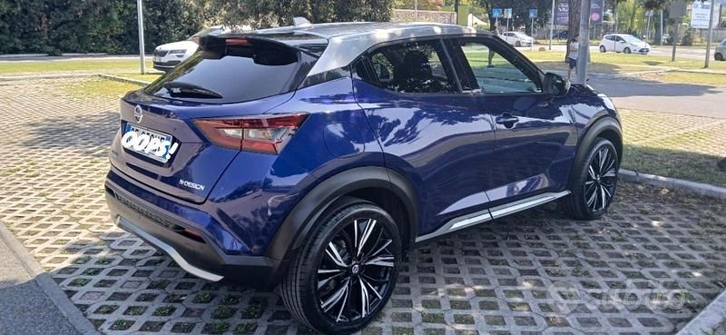 Usata Nissan Juke 114 CV (83 kW) 2021 Blu/azzurro SUV