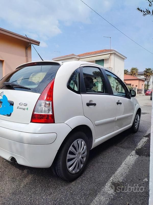Usata Citroën C3 60 CV (44 kW) 2010 Bianco Berlina