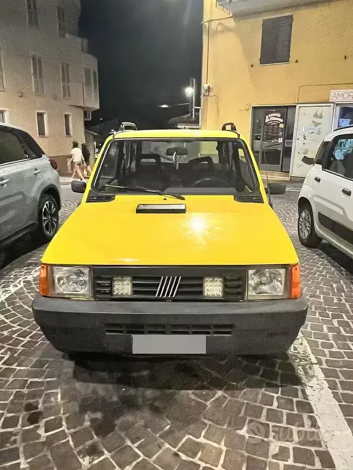 Usata Fiat Panda 4x4 54 CV (39 kW) 2003 Giallo Utilitaria