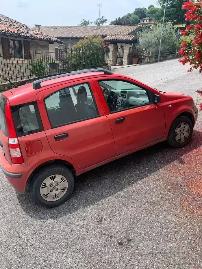 Usata Fiat Panda 2006 Rosso Utilitaria