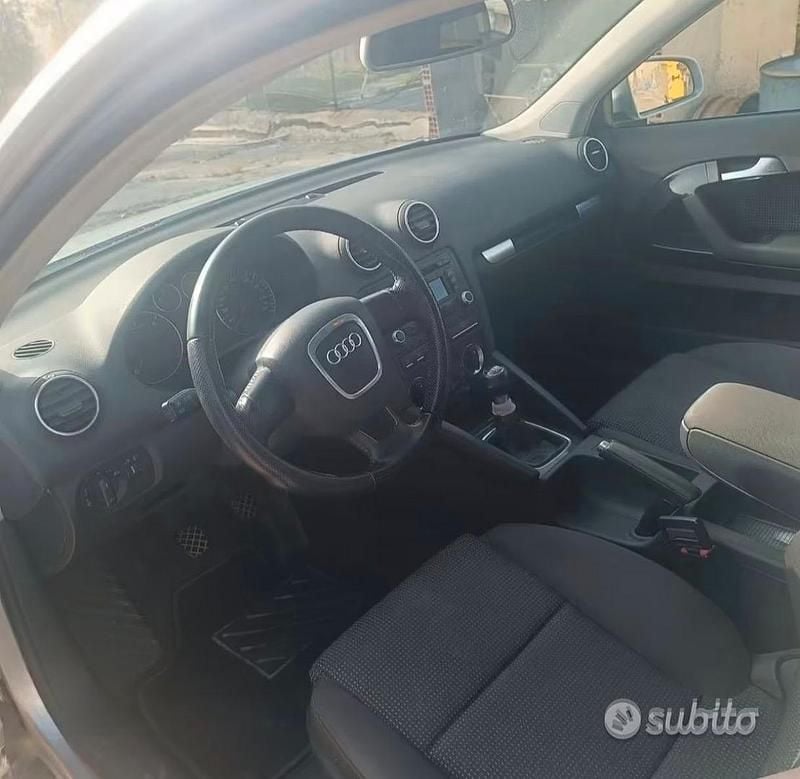 Usata Audi A3 Ambition 170 CV (125 kW) 2007 Grigio Berlina