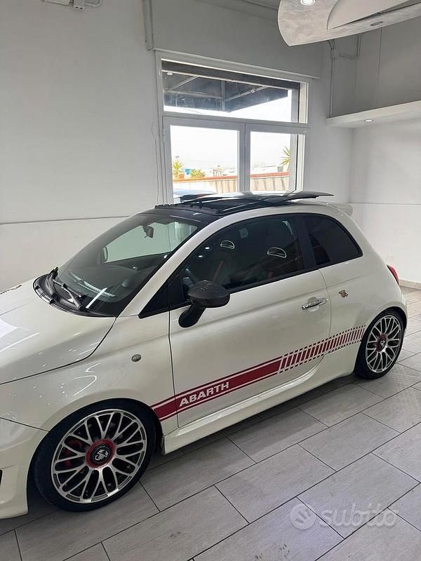 Usata Abarth 500 134 CV (98 kW) 2011 Bianco Berlina