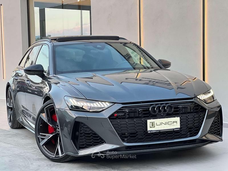 Usata Audi RS6 Performance 600 CV (441 kW) 2023 Grigio Station wagon