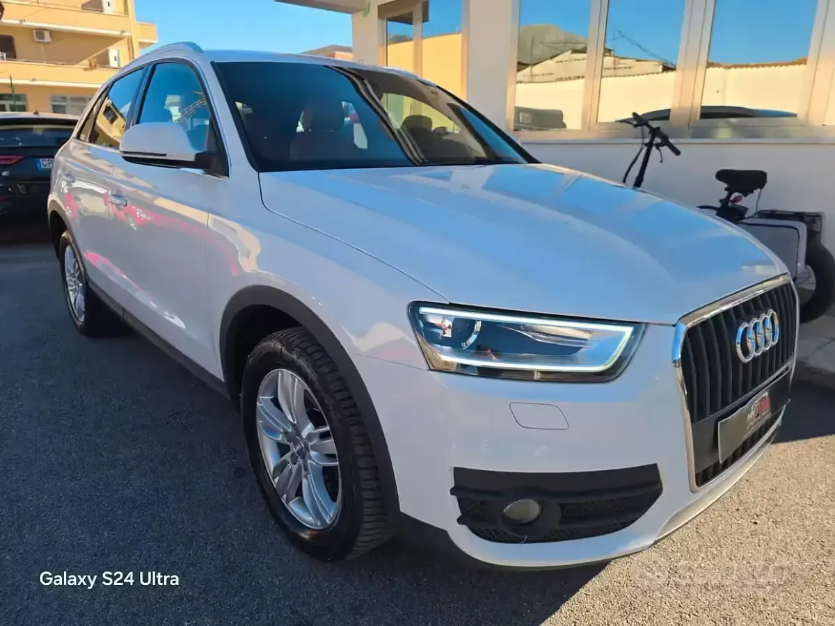 Usata Audi Q3 Advanced 140 CV (102 kW) 2014 Bianco SUV