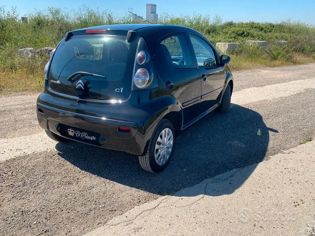 Usata Citroën C1 Seduction 68 CV (50 kW) 2012 Nero Utilitaria