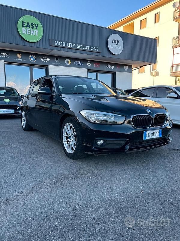 Usata BMW 116 116 CV (85 kW) 2016 Nero Utilitaria