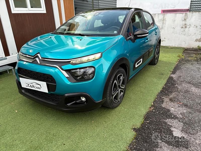 Usata Citroën C3 Shine 102 CV (75 kW) 2021 Verde Utilitaria