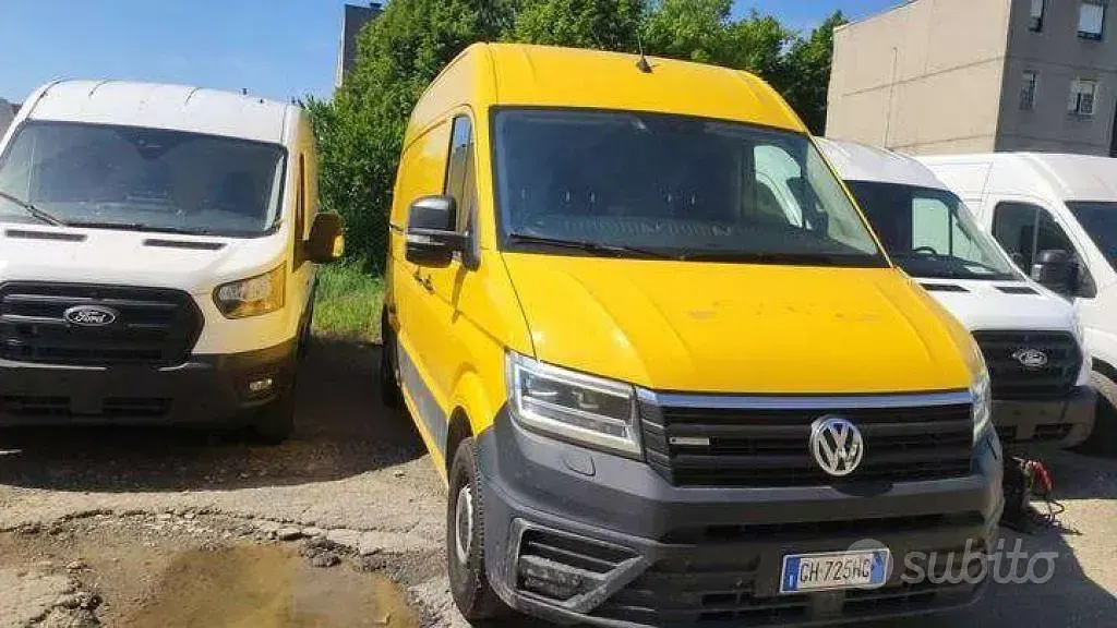 Usata VW e-Crafter 100 kW (136 CV) 2021 Giallo Furgone
