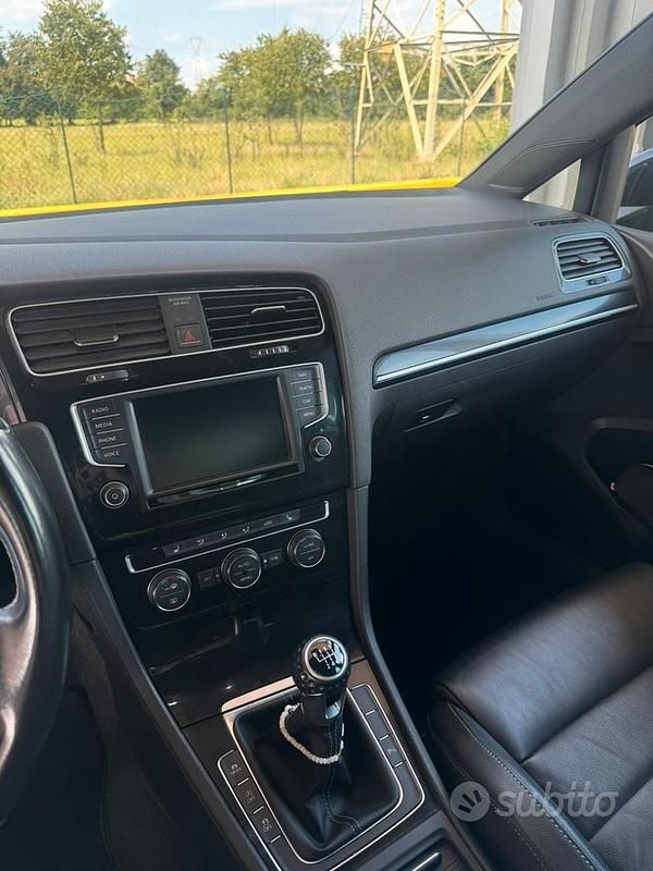 Usata VW Golf VII GTD 184 CV (135 kW) 2016 Nero Berlina