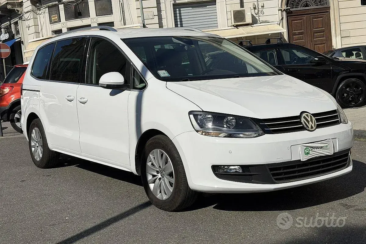 Usata VW Sharan Business 150 CV (110 kW) 2019 Bianco Monovolume