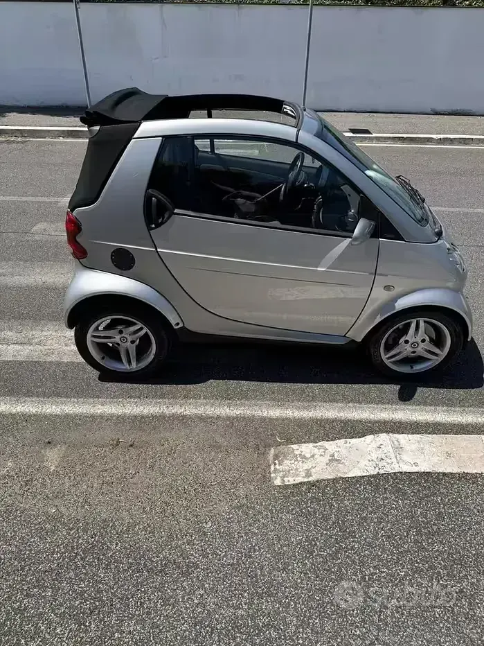 Usata Smart ForTwo Cabrio 61 CV (44 kW) 2003 Grigio Cabrio