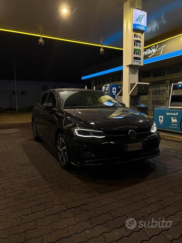Usata VW Polo R-line 2018 Nero Utilitaria