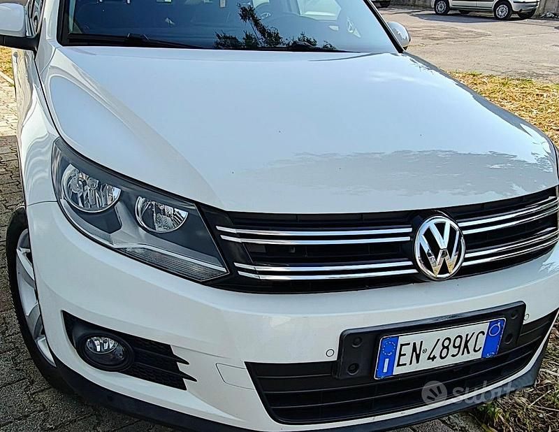 Usata VW Tiguan 122 CV (89 kW) 2012 Bianco SUV