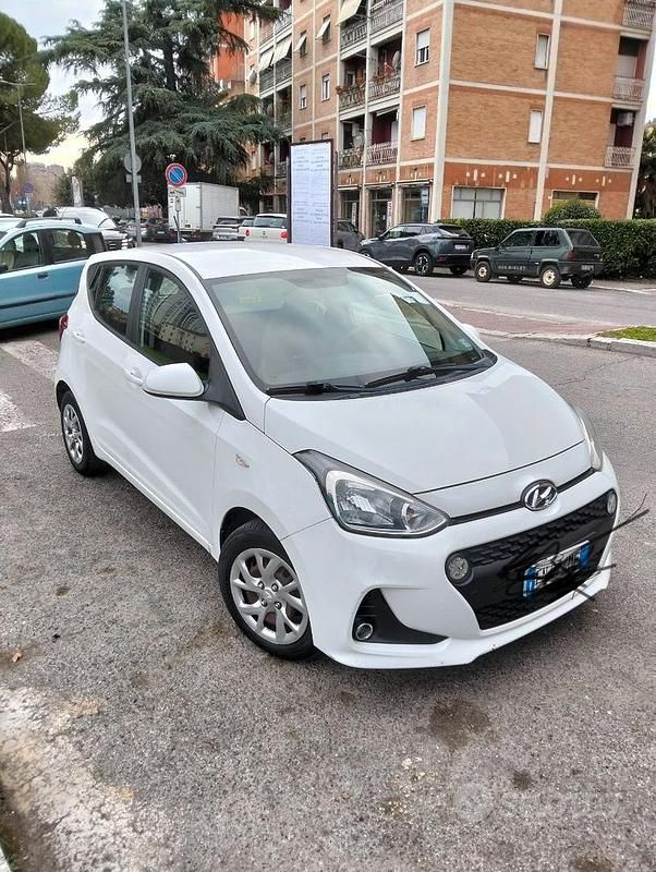 Usata Hyundai i10 2018 Bianco Utilitaria