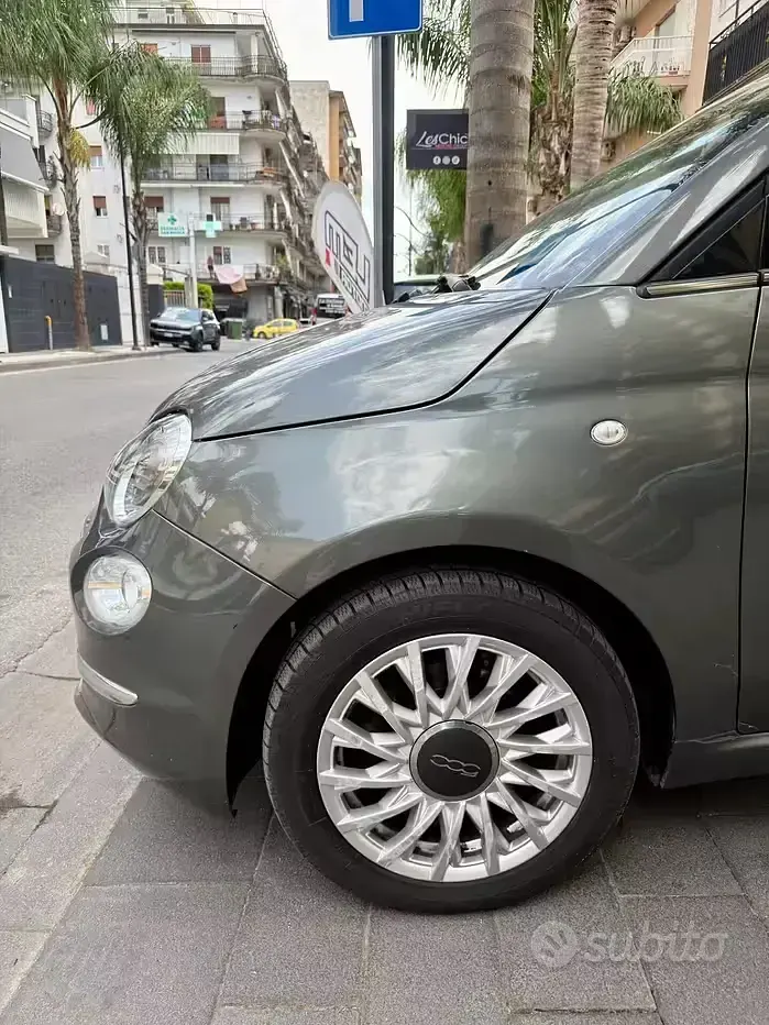 Usata Fiat 500 Lounge 69 CV (50 kW) 2016 Grigio Berlina