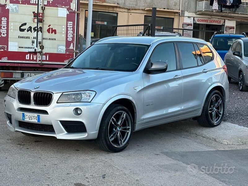 Usata BMW X3 183 CV (134 kW) 2013 Grigio SUV
