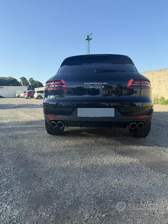 Usata Porsche Macan S 250 CV (183 kW) 2015 Nero SUV