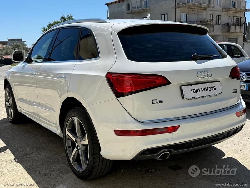 Usata Audi Q5 Advanced Plus 190 CV (139 kW) 2016 Bianco SUV