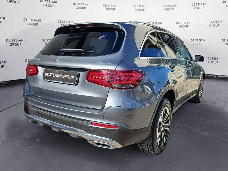 Usata Mercedes GLC300e 306 CV (225 kW) 2021 Argento SUV