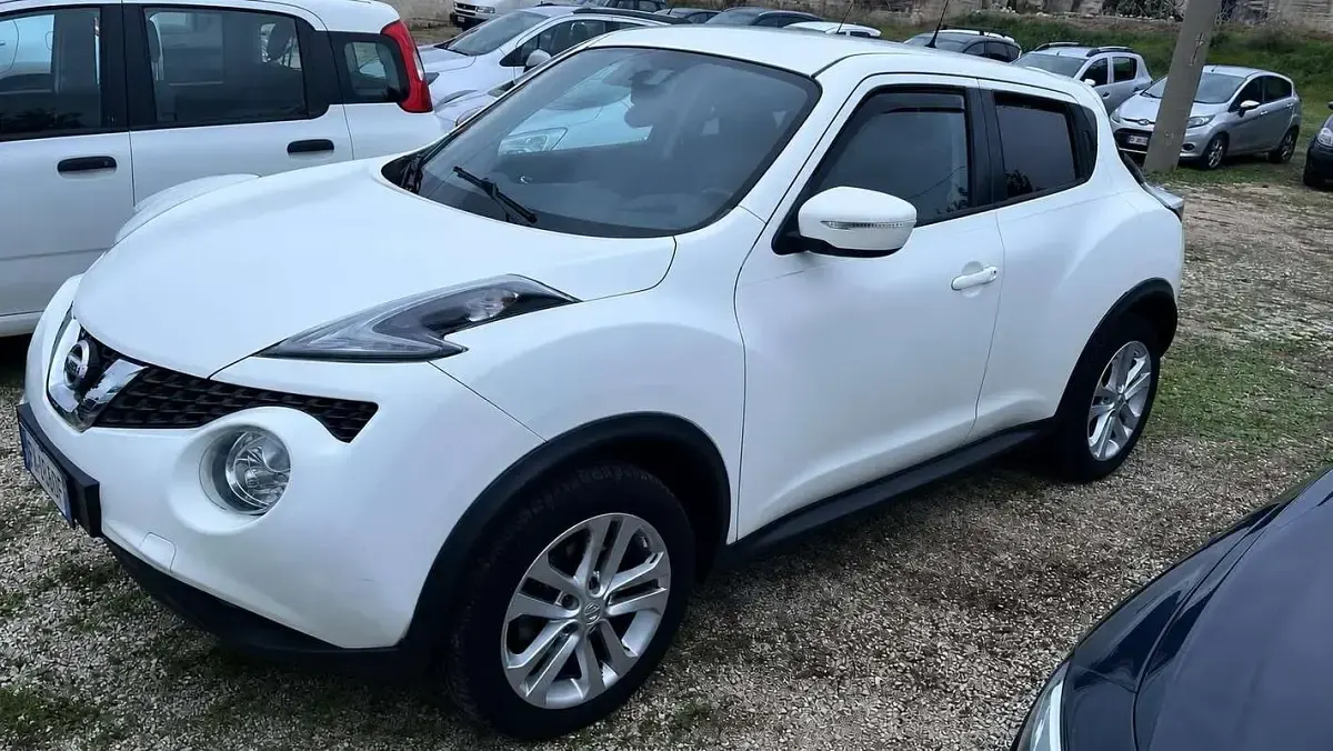 Usata Nissan Juke Acenta 110 CV (80 kW) 2015 Bianco SUV