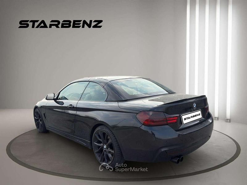 Usata BMW 420 M Sport 184 CV (135 kW) 2014 Nero Cabrio