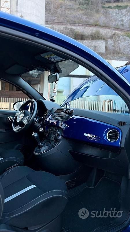 Usata Abarth 595 2016 Blu Utilitaria