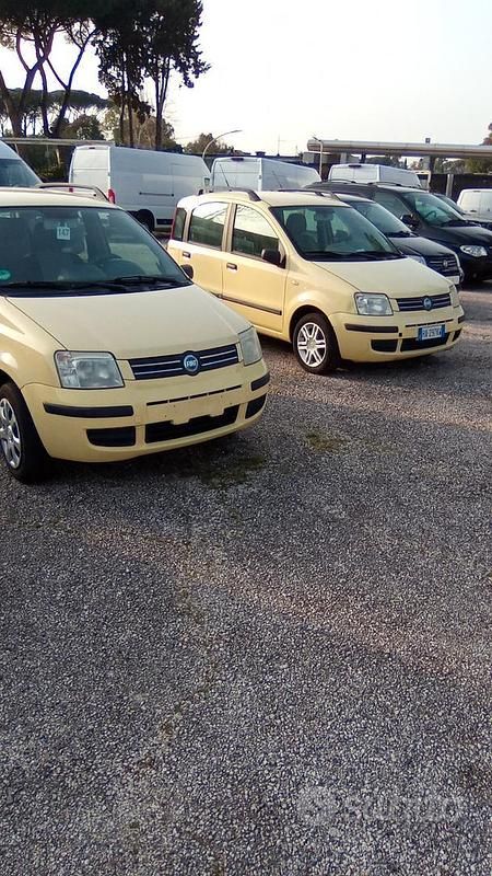 Usata Fiat Panda 2007 Giallo Utilitaria