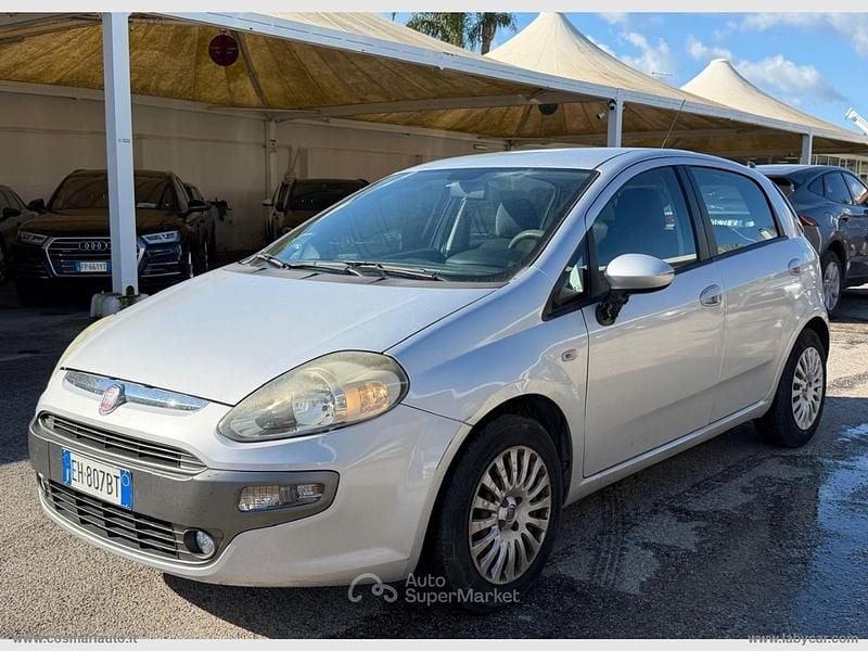 Usata Fiat Punto Evo Dynamic 95 CV (69 kW) 2011 Argento Utilitaria