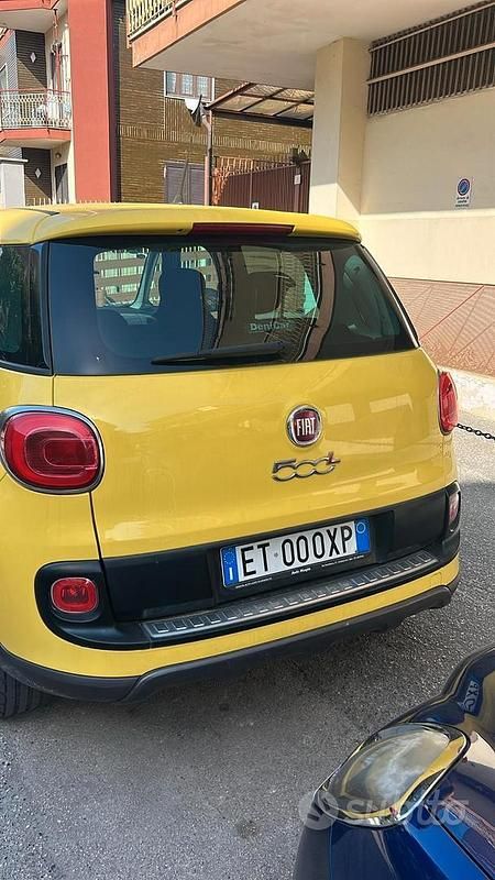Usata Fiat 500L Trekking 120 CV (88 kW) 2013 Giallo Monovolume