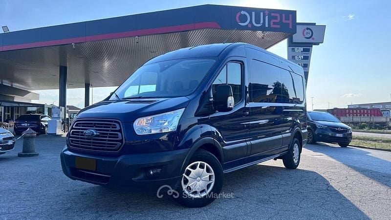 Usata Ford Transit 170 CV (125 kW) 2019 Blu Utilitaria